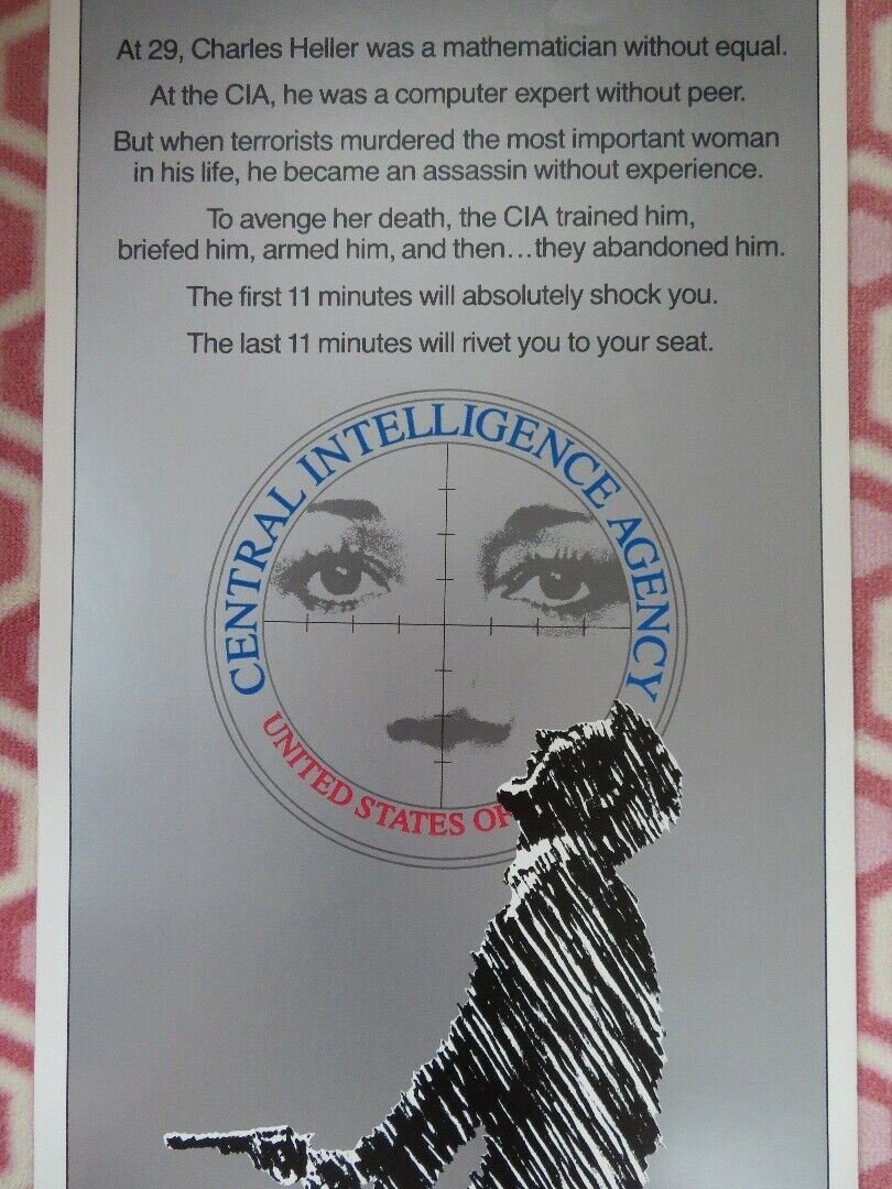 THE AMATUER US INSERT (14"x 36") POSTER JOHN SAVAGE CHRISTOPHER PLUMMER 1982 Movie posters