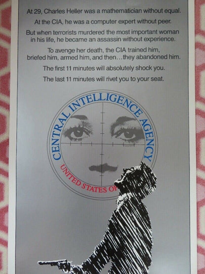 THE AMATUER US INSERT (14"x 36") POSTER JOHN SAVAGE CHRISTOPHER PLUMMER 1982 Movie posters