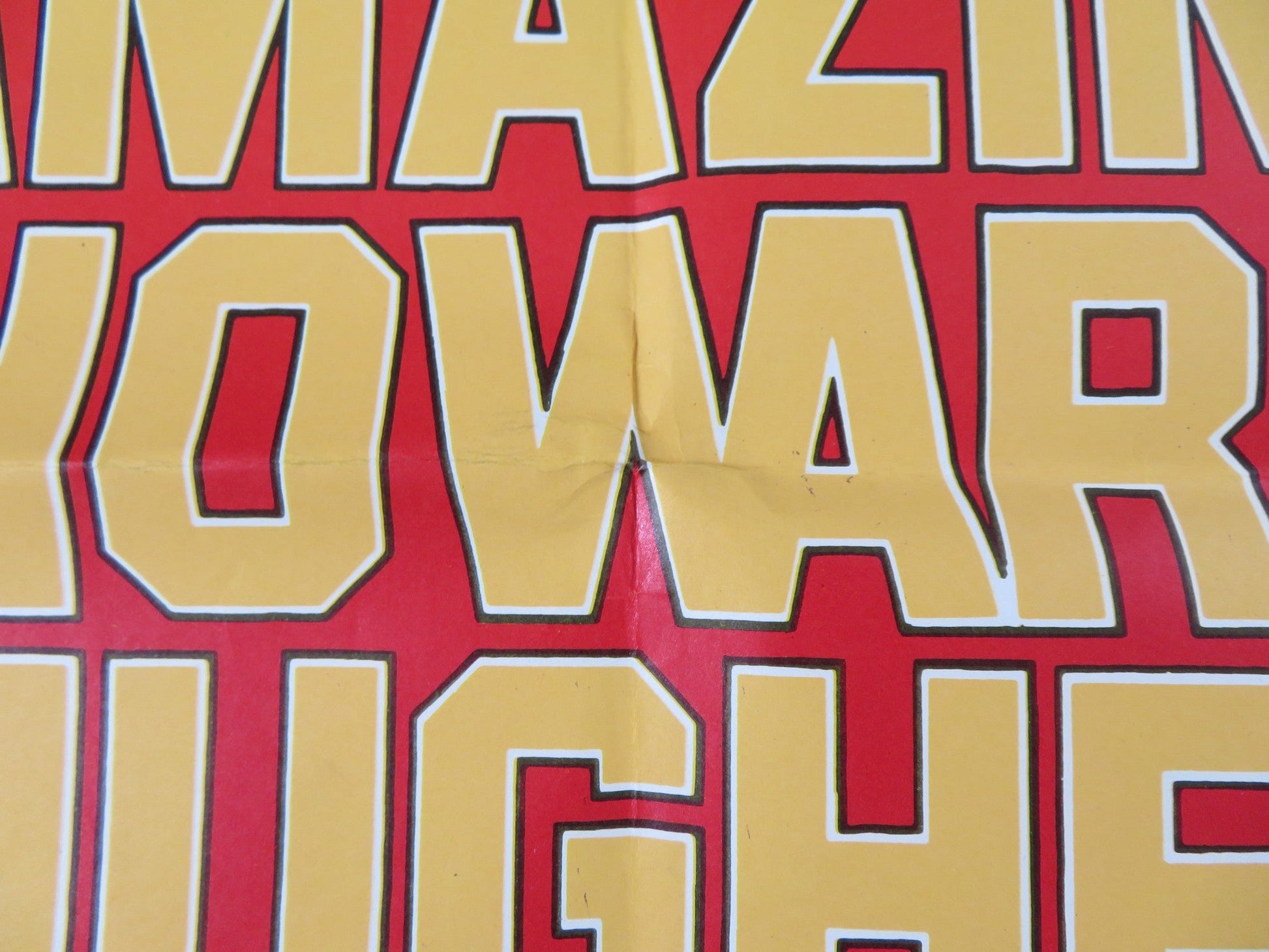 THE AMAZING HOWARD HUGHES FOLDED UK ONE SHEET POSTER TOMMY LEE JONES 1977 Rendezvous Cinema Movie posters