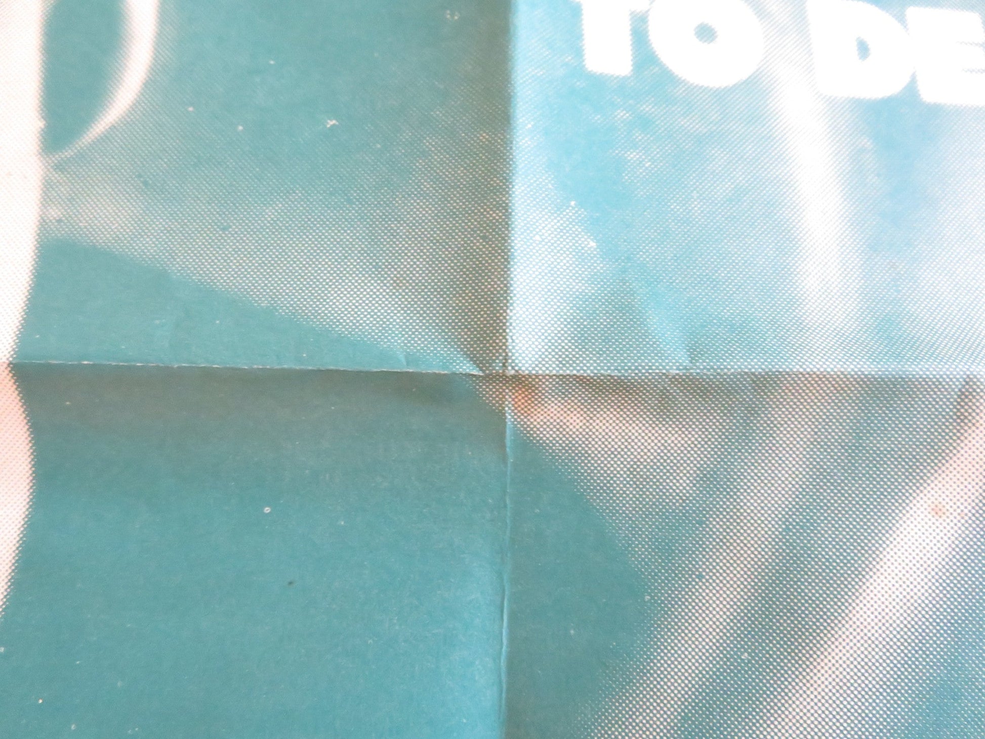 THE AMAZING MR. X FOLDED US ONE SHEET POSTER TURHAN BEY LYNN BARI 1948 Rendezvous Cinema Movie posters