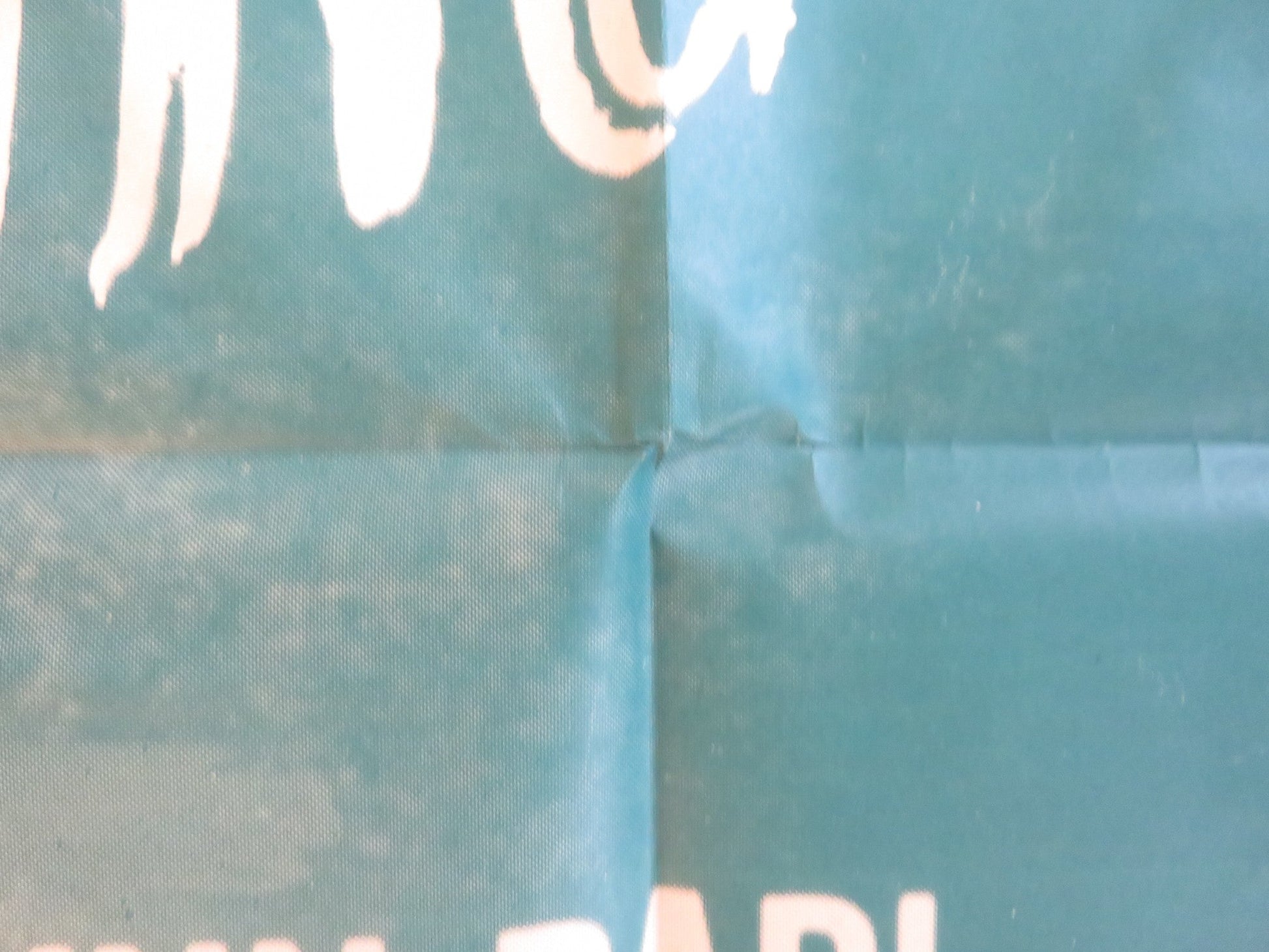 THE AMAZING MR. X FOLDED US ONE SHEET POSTER TURHAN BEY LYNN BARI 1948 Rendezvous Cinema Movie posters