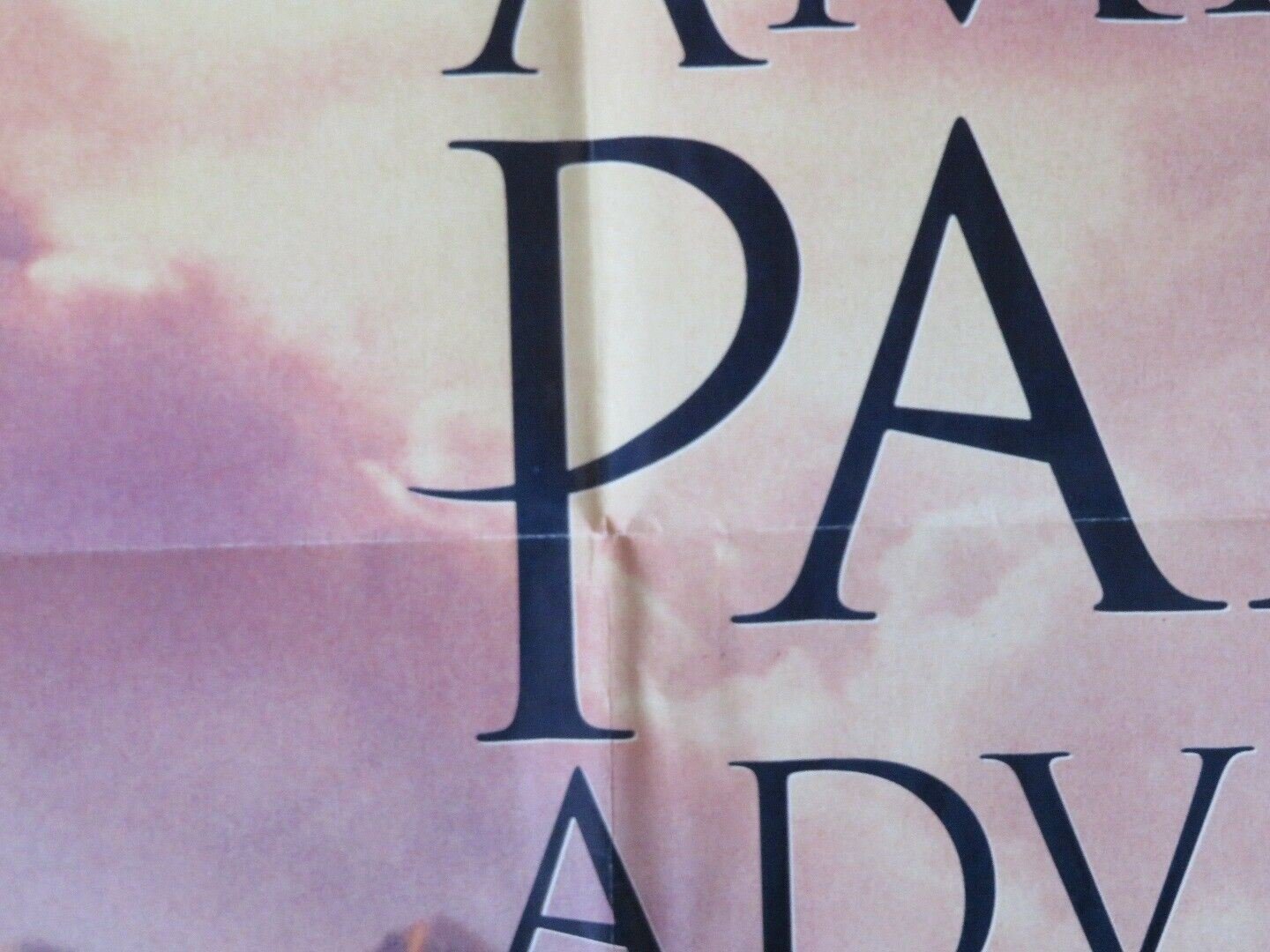 THE AMAZING PANDA ADVENTURE FOLDED US ONE SHEET POSTER STEPHEN LANG YI DING 1995 Movie posters