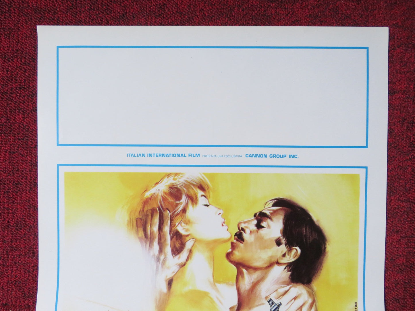 THE AMBASSADOR ITALIAN LOCANDINA POSTER ROBERT MITCHUM ELLEN BURSTYN 1985 Rendezvous Cinema Movie posters