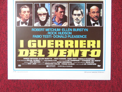 THE AMBASSADOR ITALIAN LOCANDINA POSTER ROBERT MITCHUM ELLEN BURSTYN 1985 Rendezvous Cinema Movie posters