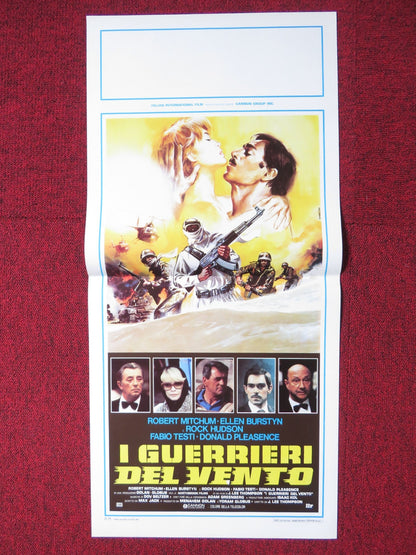 THE AMBASSADOR ITALIAN LOCANDINA POSTER ROBERT MITCHUM ELLEN BURSTYN 1985 Rendezvous Cinema Movie posters
