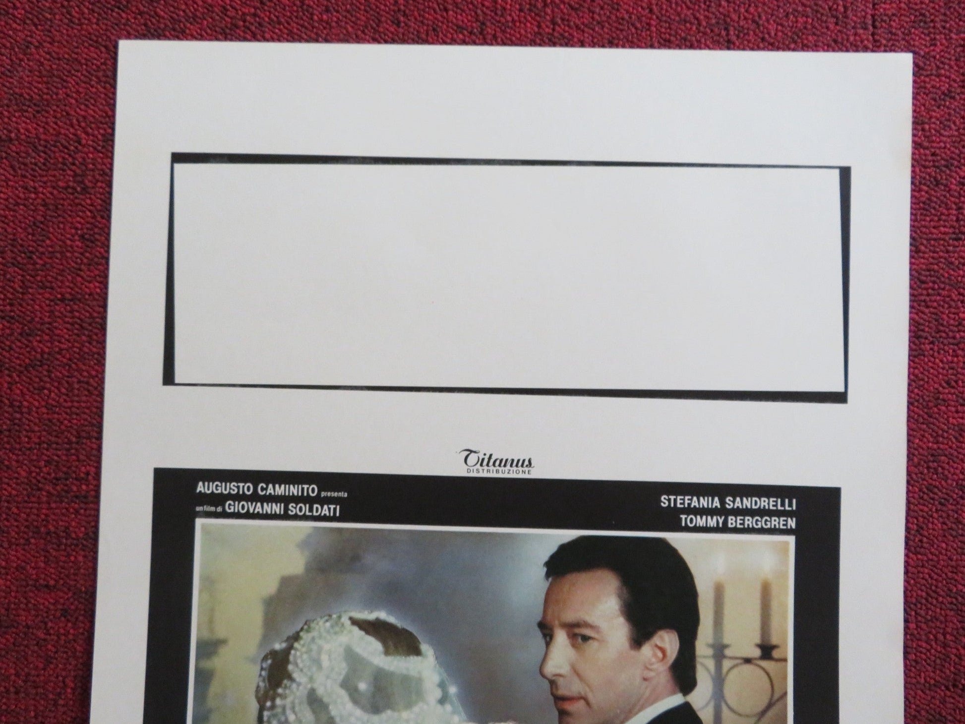 THE AMERICAN BRIDE ITALIAN LOCANDINA POSTER STEFANIA SANDRELLI T. BERGGREN 1986 Rendezvous Cinema Movie posters