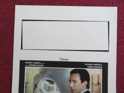 THE AMERICAN BRIDE ITALIAN LOCANDINA POSTER STEFANIA SANDRELLI T. BERGGREN 1986 Rendezvous Cinema Movie posters