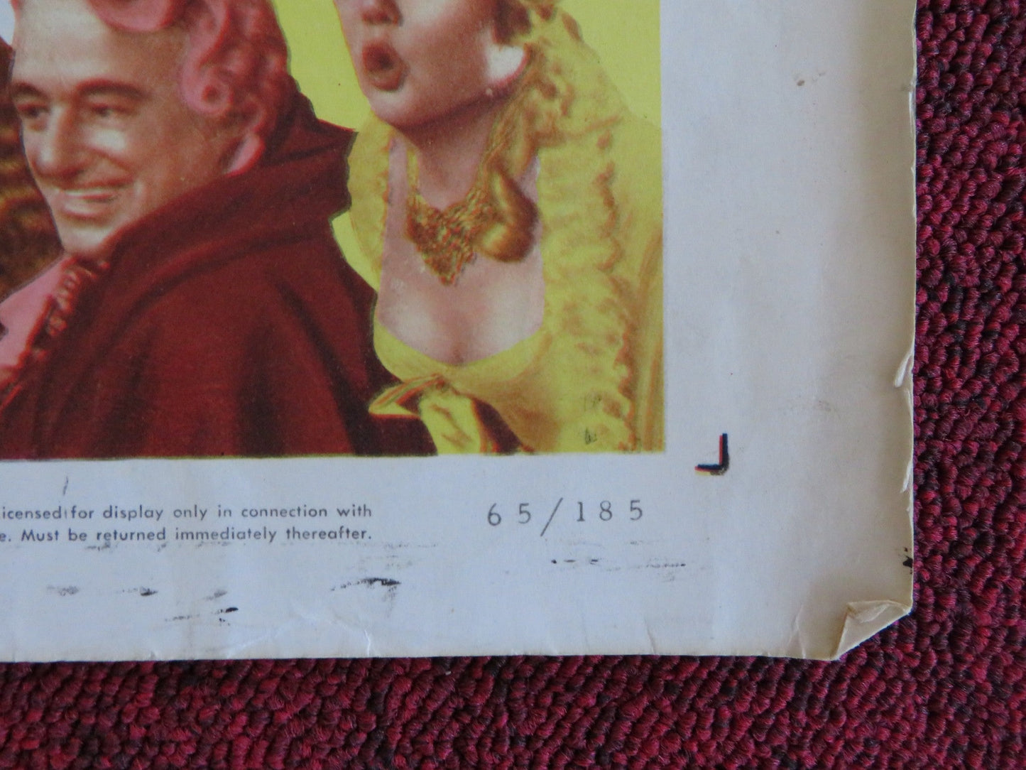 THE AMOROUS ADVENTURES OF MOLL FLANDERS US HALF SHEET (22"x 28") POSTER 1965 Rendezvous Cinema Movie posters