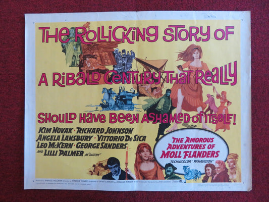 THE AMOROUS ADVENTURES OF MOLL FLANDERS US HALF SHEET (22"x 28") POSTER 1965 Rendezvous Cinema Movie posters