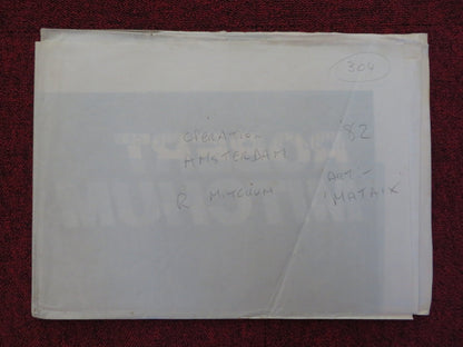 THE AMSTERDAM KILL FOLDED SPANISH POSTER ROBERT MITCHUM RICHARD EGAN 1977 Rendezvous Cinema Movie posters