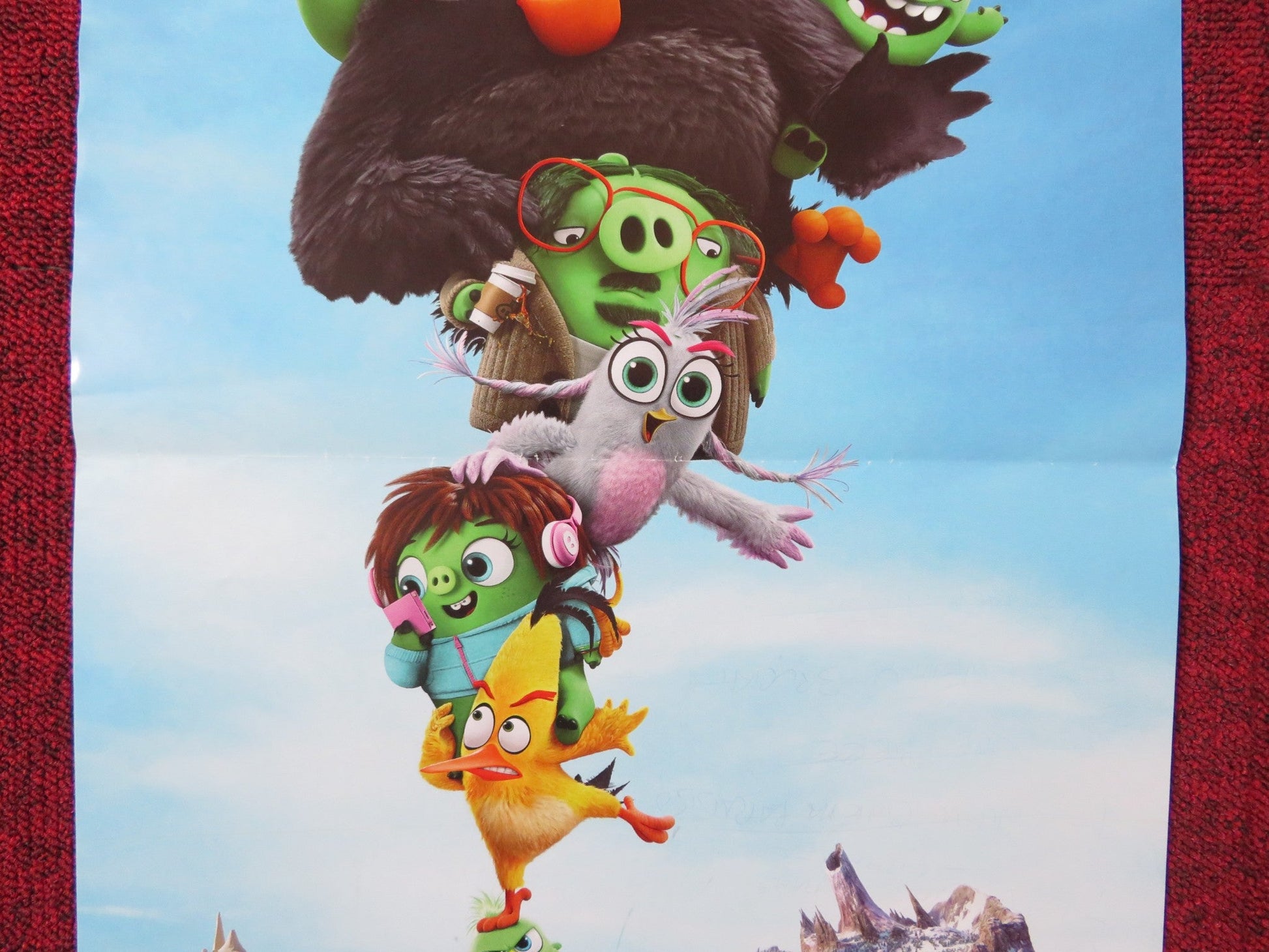 THE ANGRY BIRDS MOVIE 2 ITALIAN LOCANDINA POSTER JASON SUDEIKIS JOSH GAD 2019 Rendezvous Cinema Movie posters