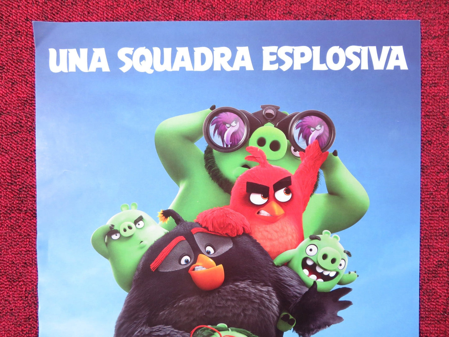 THE ANGRY BIRDS MOVIE 2 ITALIAN LOCANDINA POSTER JASON SUDEIKIS JOSH GAD 2019 Rendezvous Cinema Movie posters