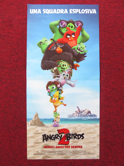 THE ANGRY BIRDS MOVIE 2 ITALIAN LOCANDINA POSTER JASON SUDEIKIS JOSH GAD 2019 Rendezvous Cinema Movie posters