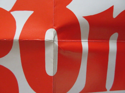 THE ANGRY DRAGON FOLDED US ONE SHEET POSTER TIEN YING LI 1973 Movie posters