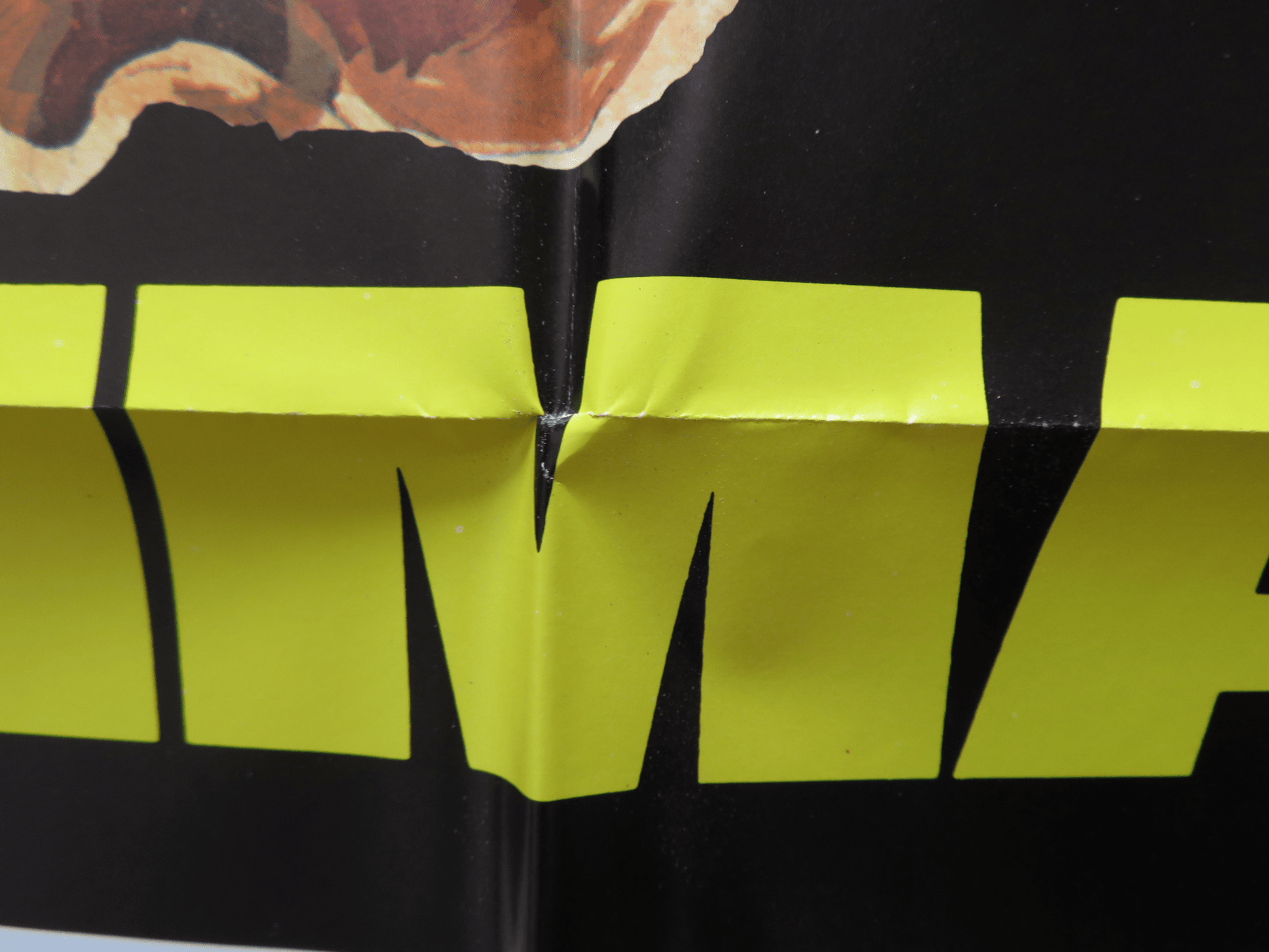 THE ANIMALS FOLDED US ONE SHEET POSTER HENRY SILVA KEENAN WYNN 1971 Rendezvous Cinema Movie posters