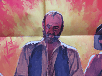 THE ANIMALS FOLDED US ONE SHEET POSTER HENRY SILVA KEENAN WYNN 1971 Rendezvous Cinema Movie posters