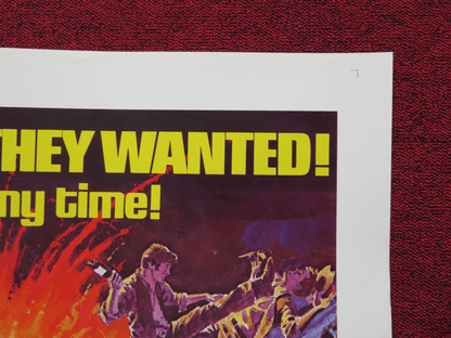 THE ANIMALS FOLDED US ONE SHEET POSTER HENRY SILVA KEENAN WYNN 1971 Rendezvous Cinema Movie posters