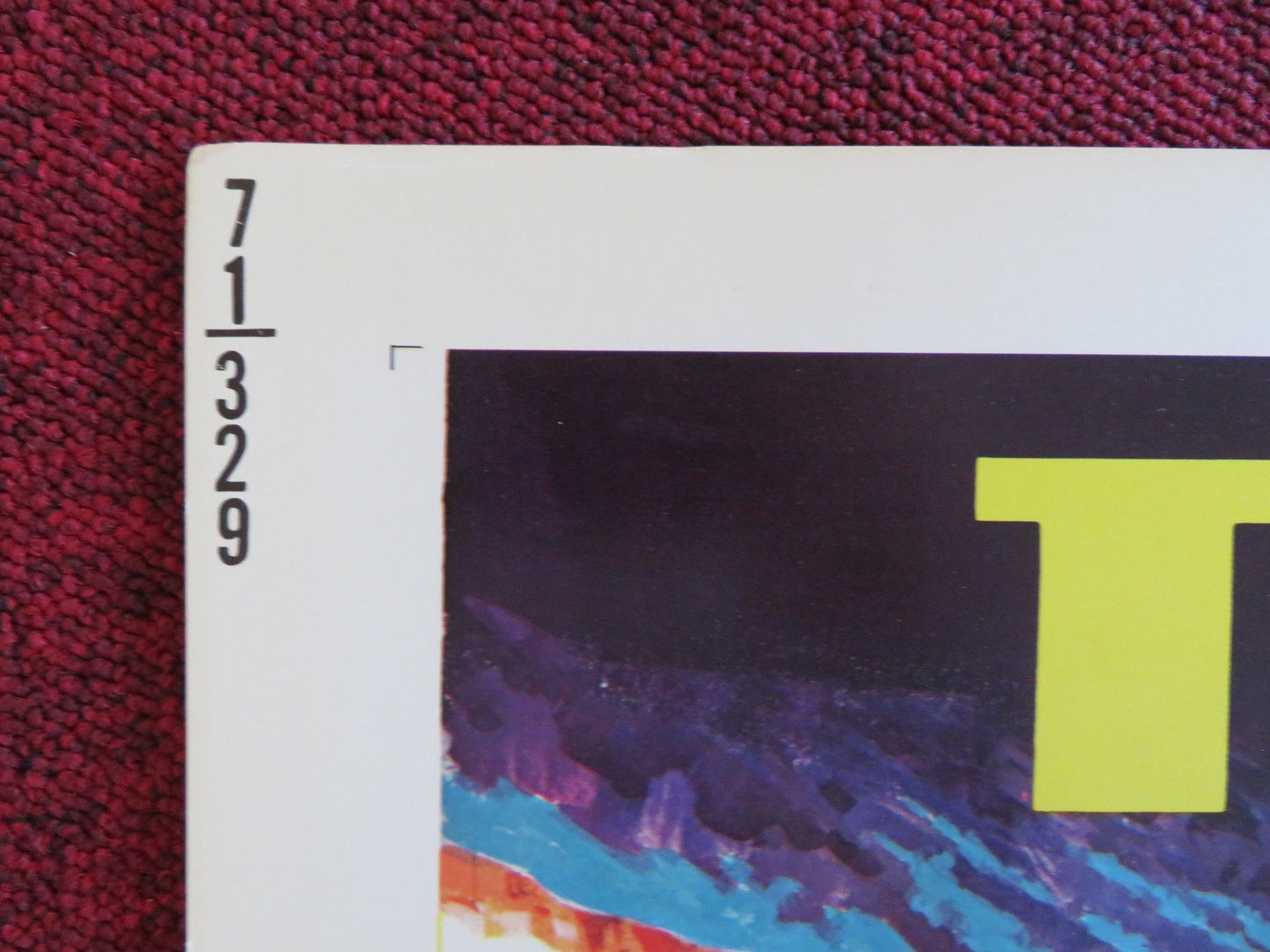 THE ANIMALS US HALF SHEET (22"x 28") POSTER HENRY SILVA KEENAN WYNN 1971 Rendezvous Cinema Movie posters