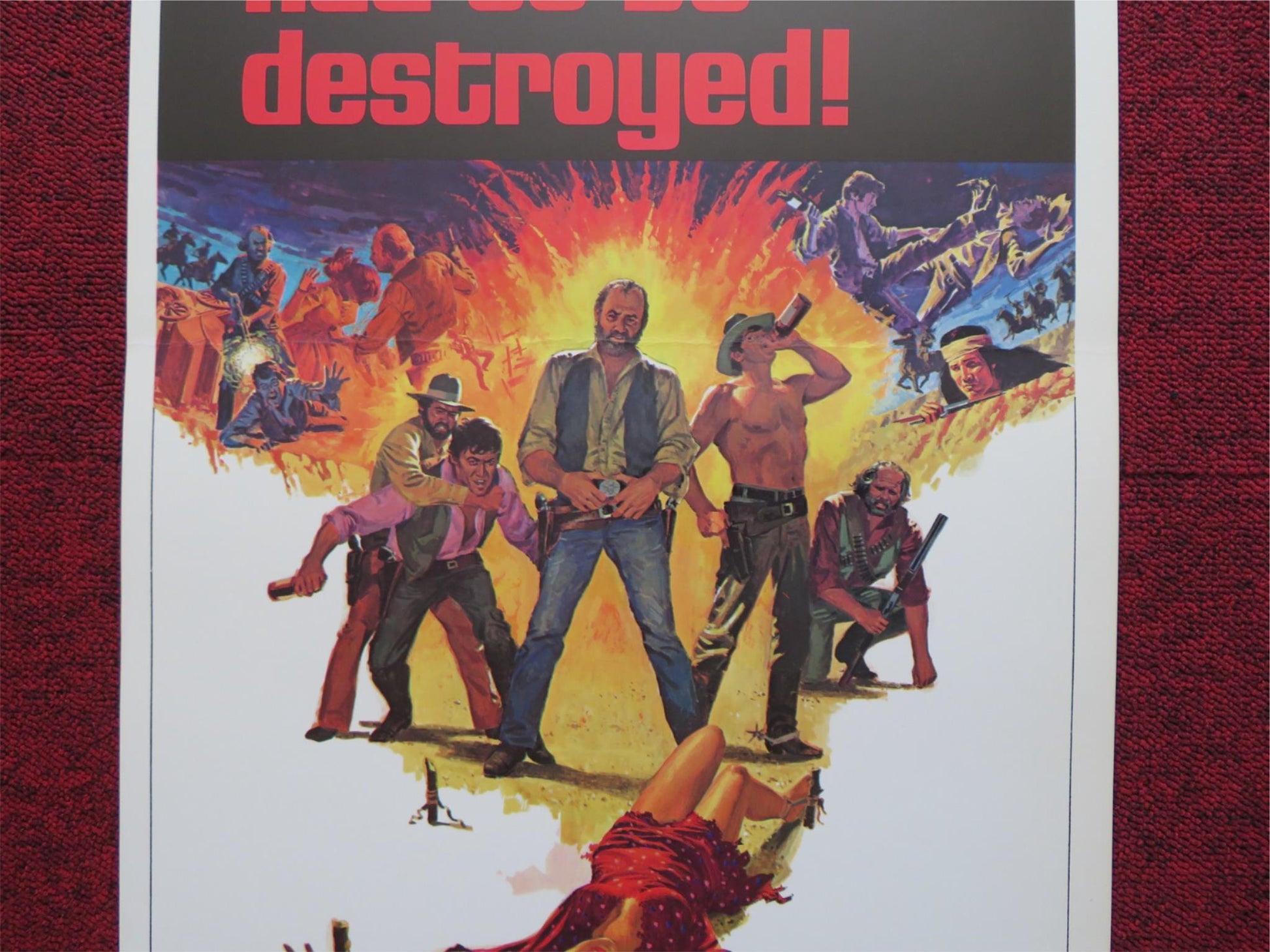 THE ANIMALS US INSERT (14"x 36") POSTER HENRY SILVA KEENAN WYNN 1971 Rendezvous Cinema Movie posters