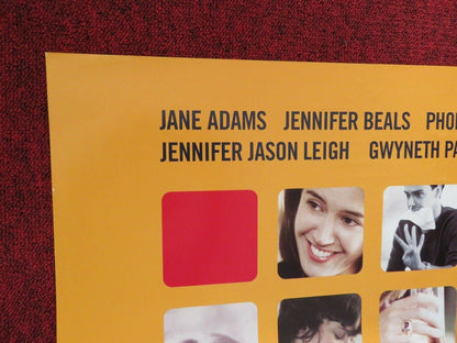 THE ANNIVERSARY PARTY FOLDED US ONE SHEET POSTER JANE ADAMS KEVIN KLINE 2001 Movie posters