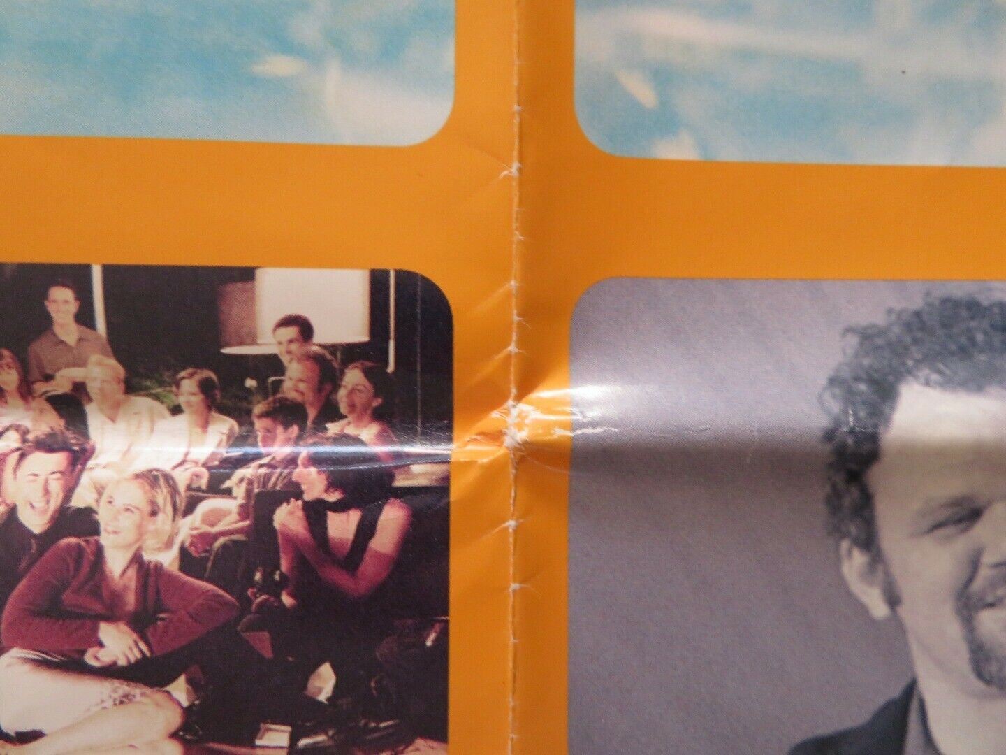 THE ANNIVERSARY PARTY FOLDED US ONE SHEET POSTER JANE ADAMS KEVIN KLINE 2001 Movie posters