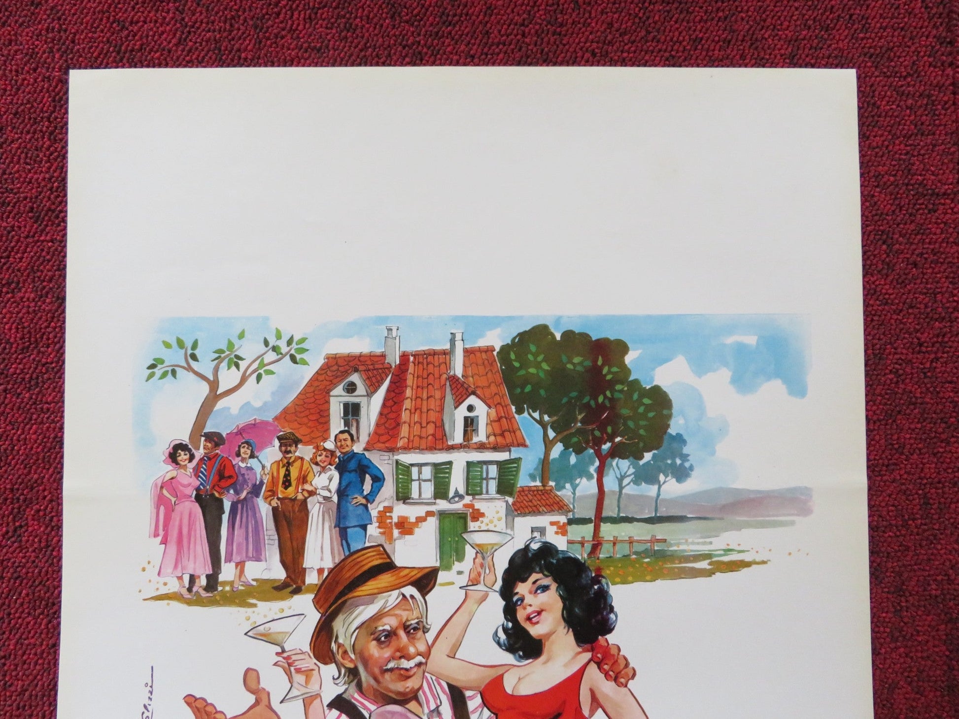 THE ANNUITY ITALIAN LOCANDINA POSTER MICHEL SERRAULT MICHEL GALABRU 1972 Rendezvous Cinema Movie posters