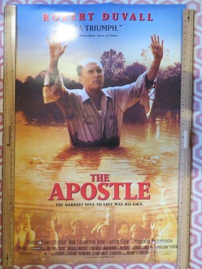 THE APOSTLE US ONE SHEET ROLLED POSTER ROBERT DUVAL 1997 Movie posters