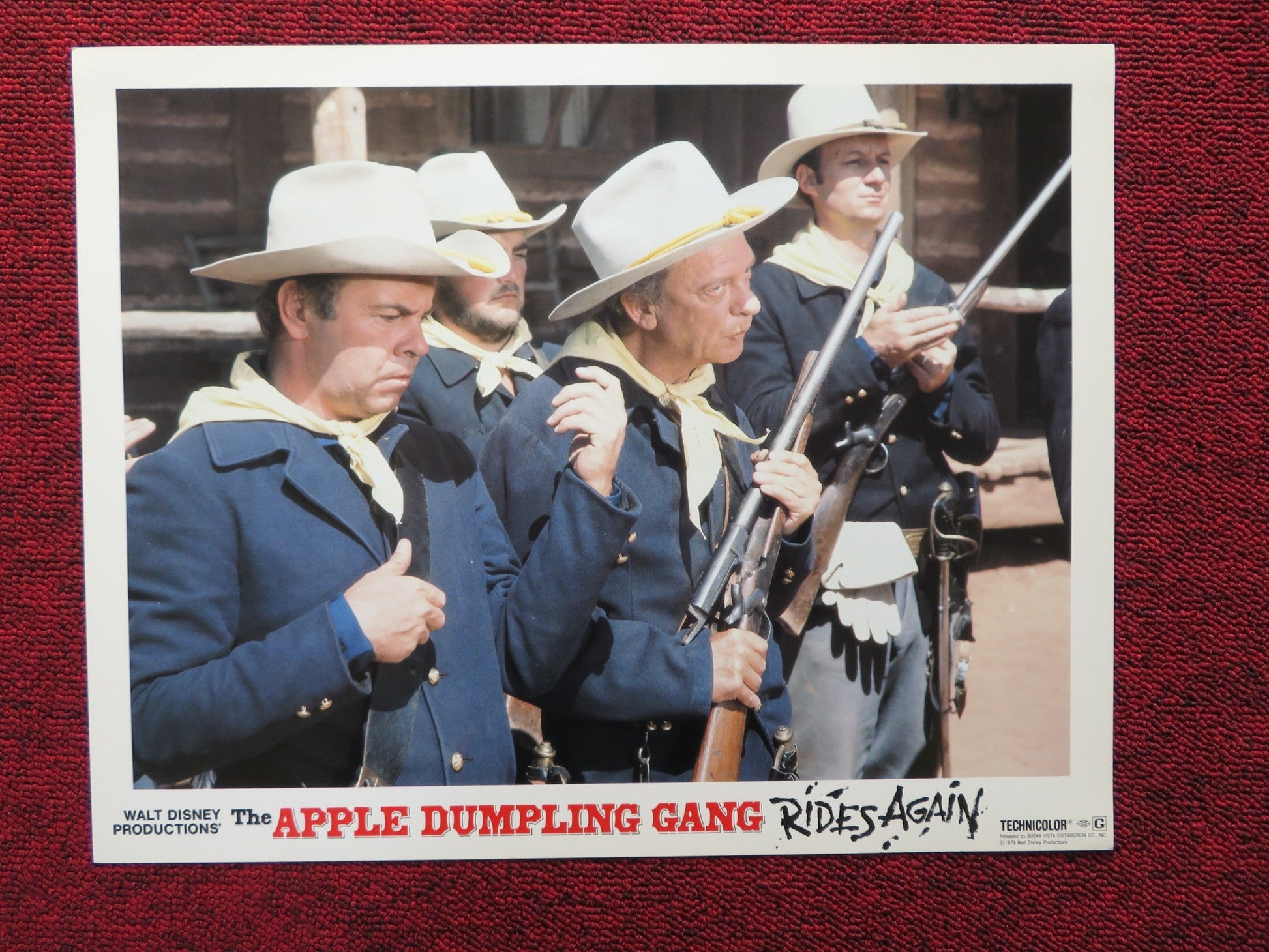 THE APPLE DUMPLING GANG RIDES AGAIN - F US LOBBY CARD DISNEY TIM CONWAY 1979 Rendezvous Cinema Movie posters
