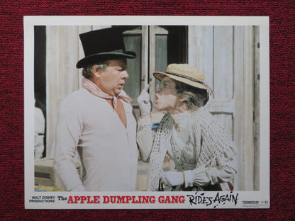 THE APPLE DUMPLING GANG RIDES AGAIN - G US LOBBY CARD DISNEY TIM CONWAY 1979 Rendezvous Cinema Movie posters