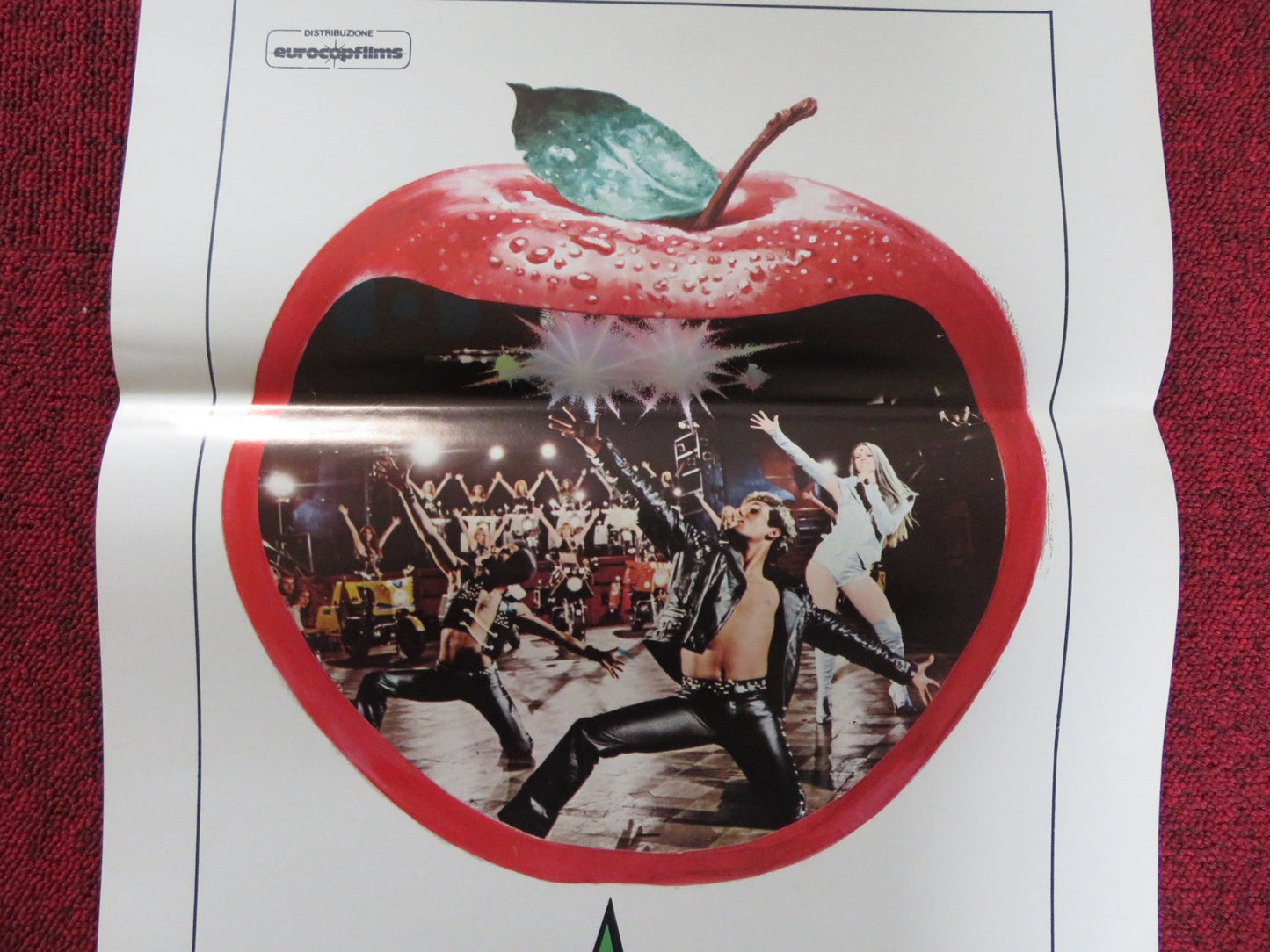 THE APPLE ITALIAN LOCANDINA POSTER ALLAN LOVE CATHERINE MARY STEWART 1980 Rendezvous Cinema Movie posters