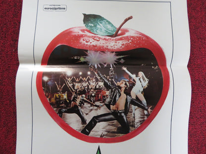 THE APPLE ITALIAN LOCANDINA POSTER ALLAN LOVE CATHERINE MARY STEWART 1980 Rendezvous Cinema Movie posters