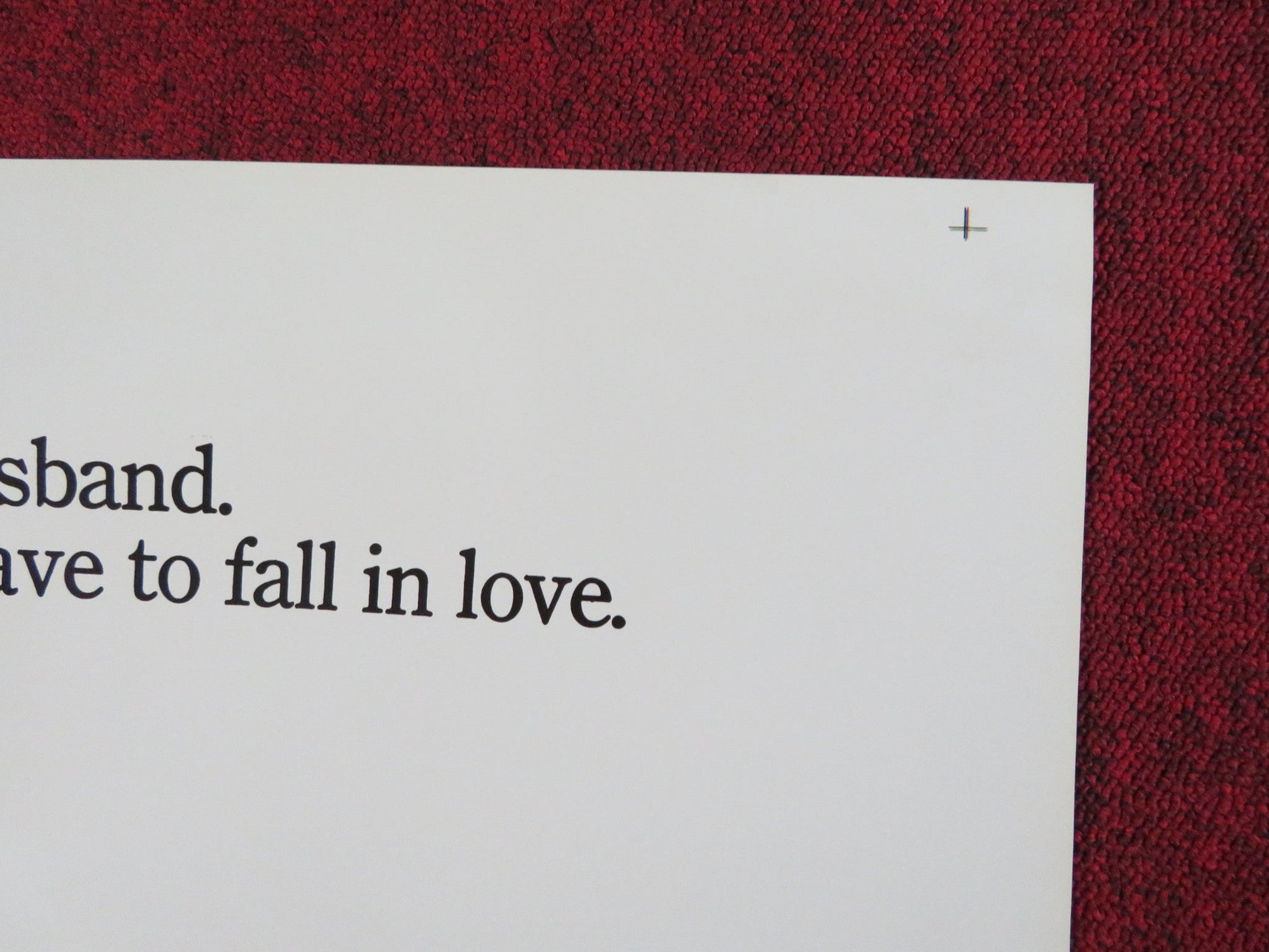 THE APRIL FOOLS FOLDED US ONE SHEET POSTER JACK LEMMON CATHERINE DENEUVE 1969 Rendezvous Cinema Movie posters