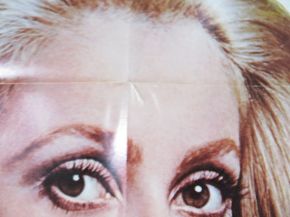 THE APRIL FOOLS FOLDED US ONE SHEET POSTER JACK LEMMON CATHERINE DENEUVE 1969 Rendezvous Cinema Movie posters