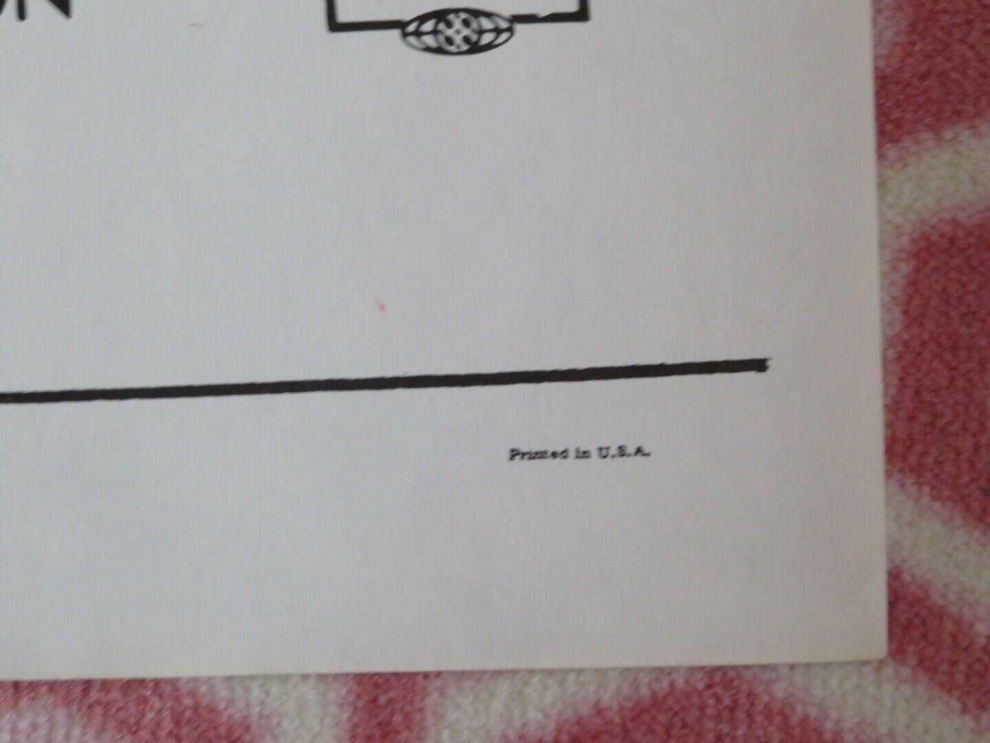 THE ARCHANGEL FOLDED US ONE SHEET POSTER VITTORIO GASSMAN 1969 Movie posters