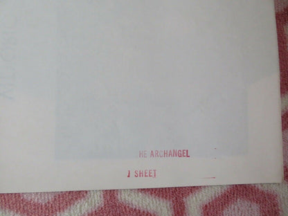 THE ARCHANGEL FOLDED US ONE SHEET POSTER VITTORIO GASSMAN 1969 Movie posters
