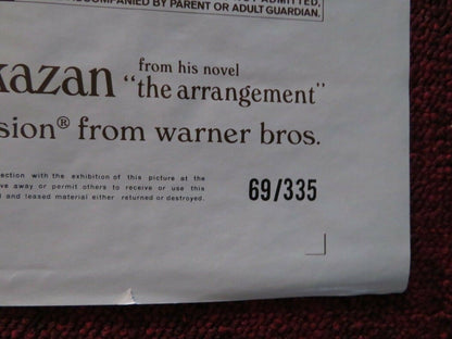 THE ARRANGEMENT FOLDED US ONE SHEET POSTER KIRK DOUGLAS FAYE DUNAWAY 1969 Movie posters