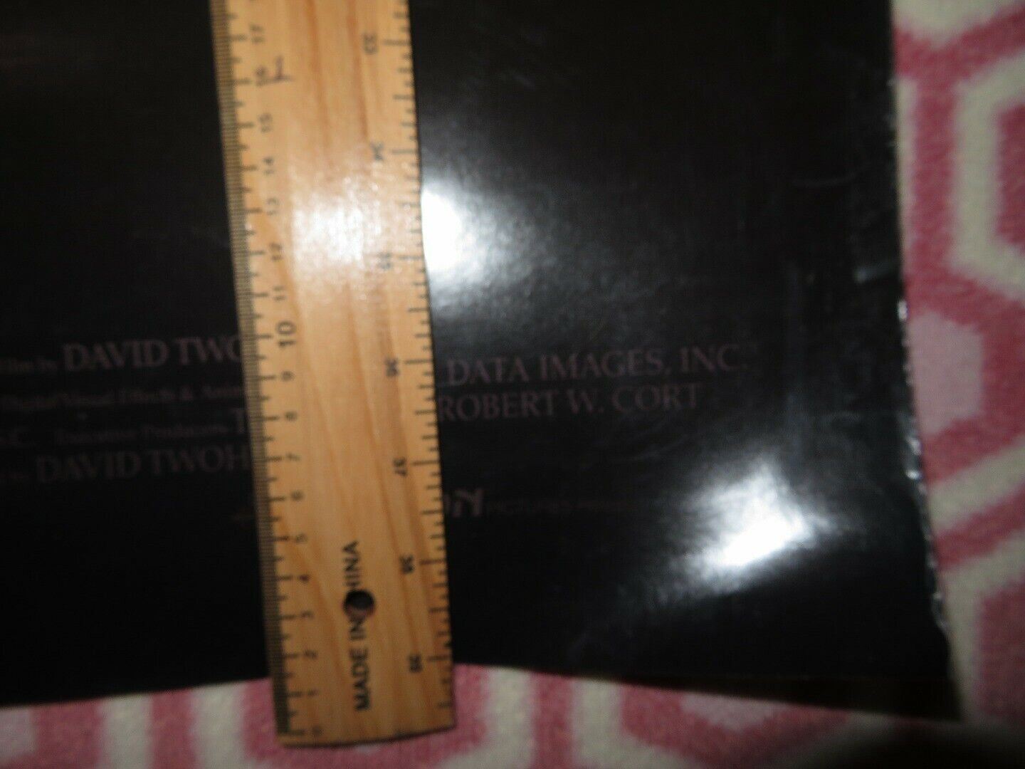 THE ARRIVAL ONE SHEET ROLLED POSTER CHARLIE SHEEN 1996 - Rendezvous Cinema