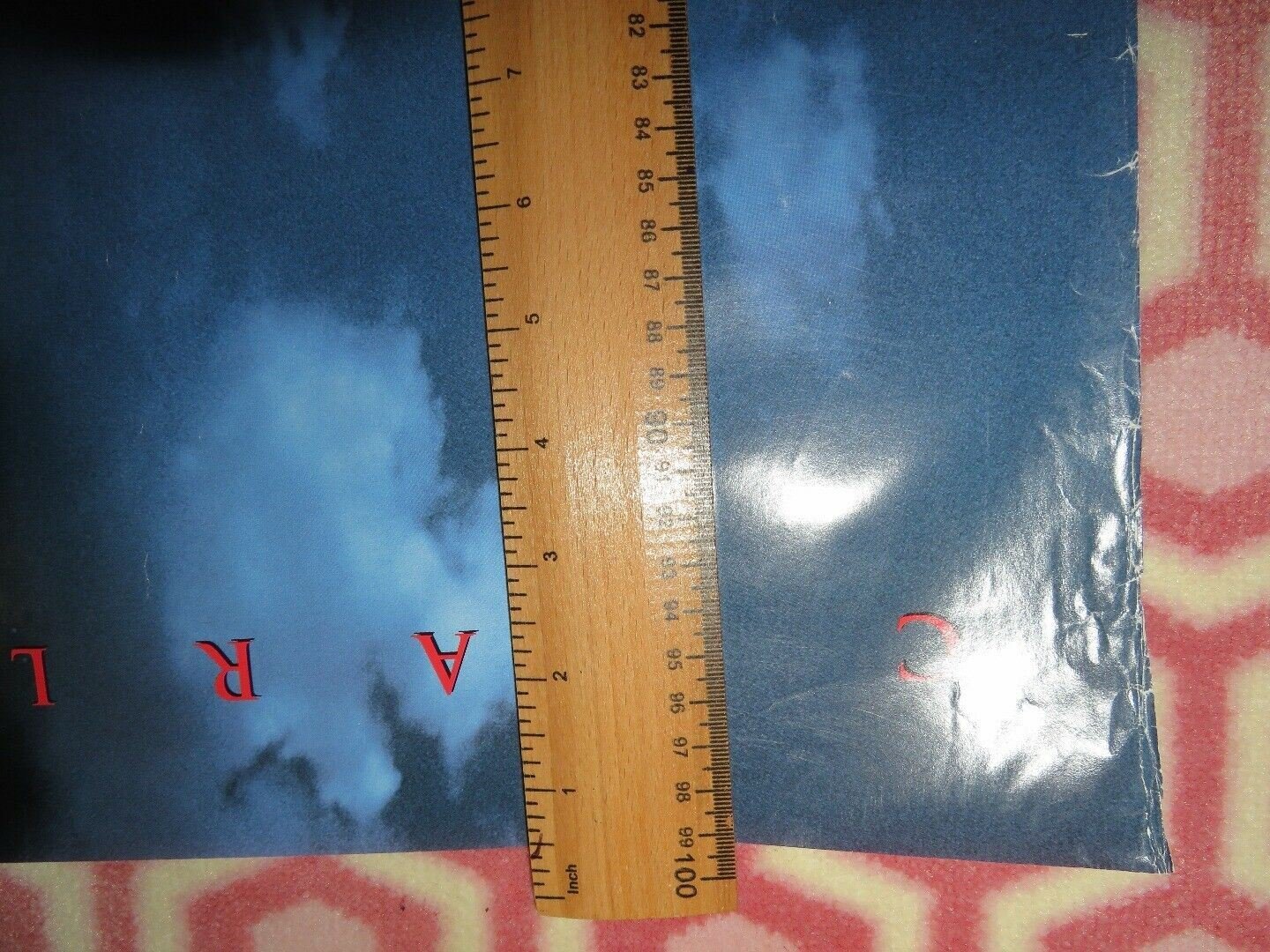 THE ARRIVAL ONE SHEET ROLLED POSTER CHARLIE SHEEN 1996 - Rendezvous Cinema