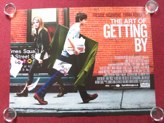 THE ART OF GETTING BY UK QUAD (30"x 40") ROLLED POSTER FREDDIE HIGHMORE 2011 Rendezvous Cinema Movie posters