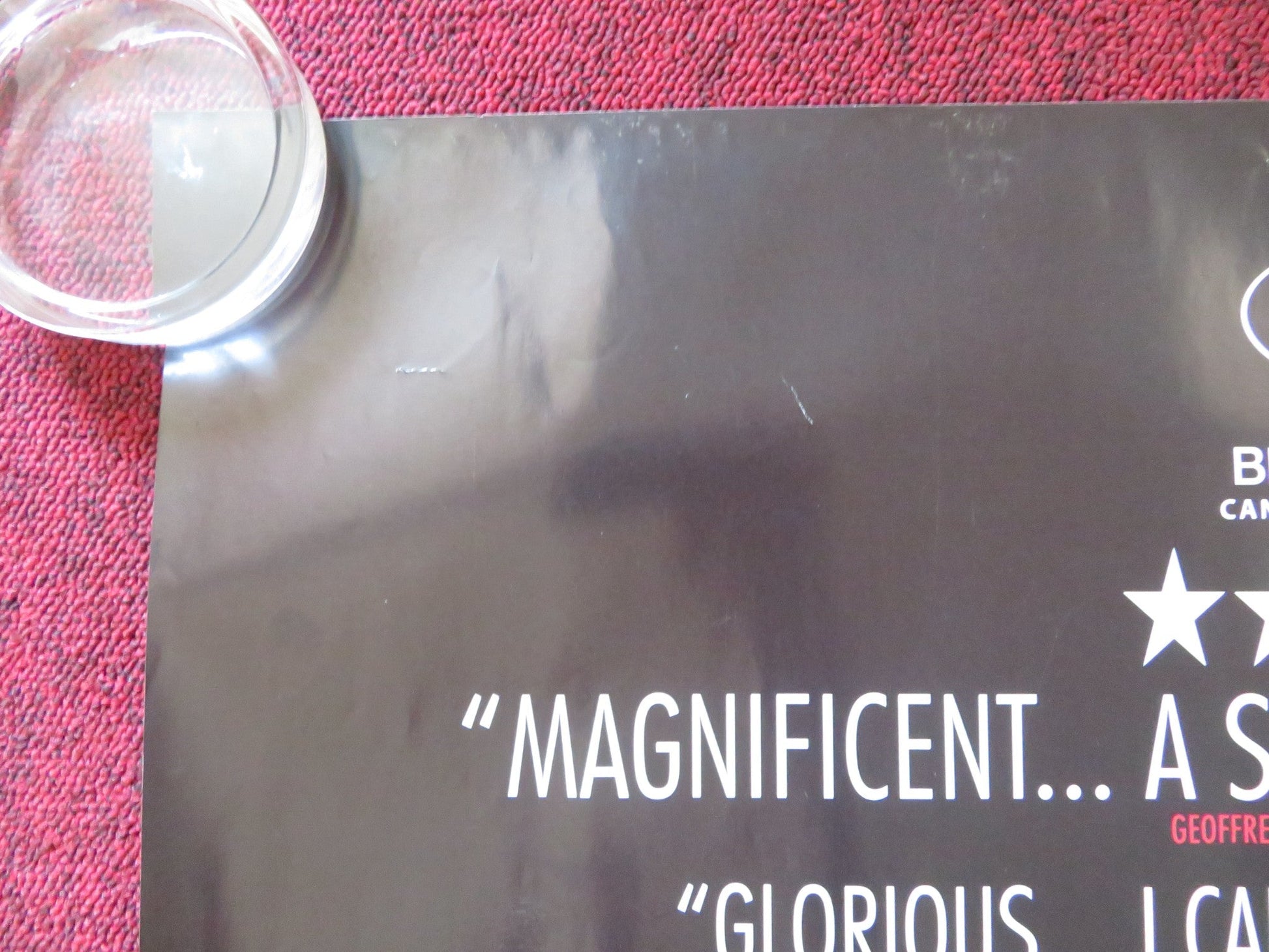 THE ARTIST UK QUAD (30"x 40") ROLLED POSTER JEAN DUJARDIN JOHN GOODMAN 2011 Rendezvous Cinema Movie posters