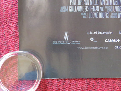 THE ARTIST UK QUAD (30"x 40") ROLLED POSTER JEAN DUJARDIN JOHN GOODMAN 2011 Rendezvous Cinema Movie posters