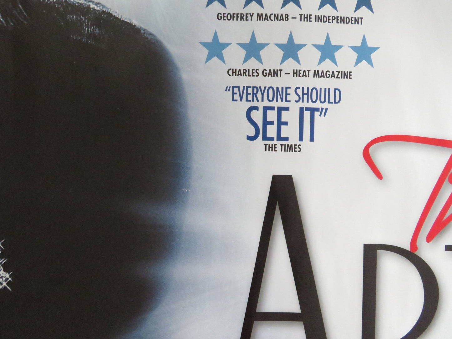 THE ARTIST UK QUAD (30"x 40") ROLLED POSTER JOHN GOODMAN PENELOPE A. MLLLER 2011 Rendezvous Cinema Movie posters