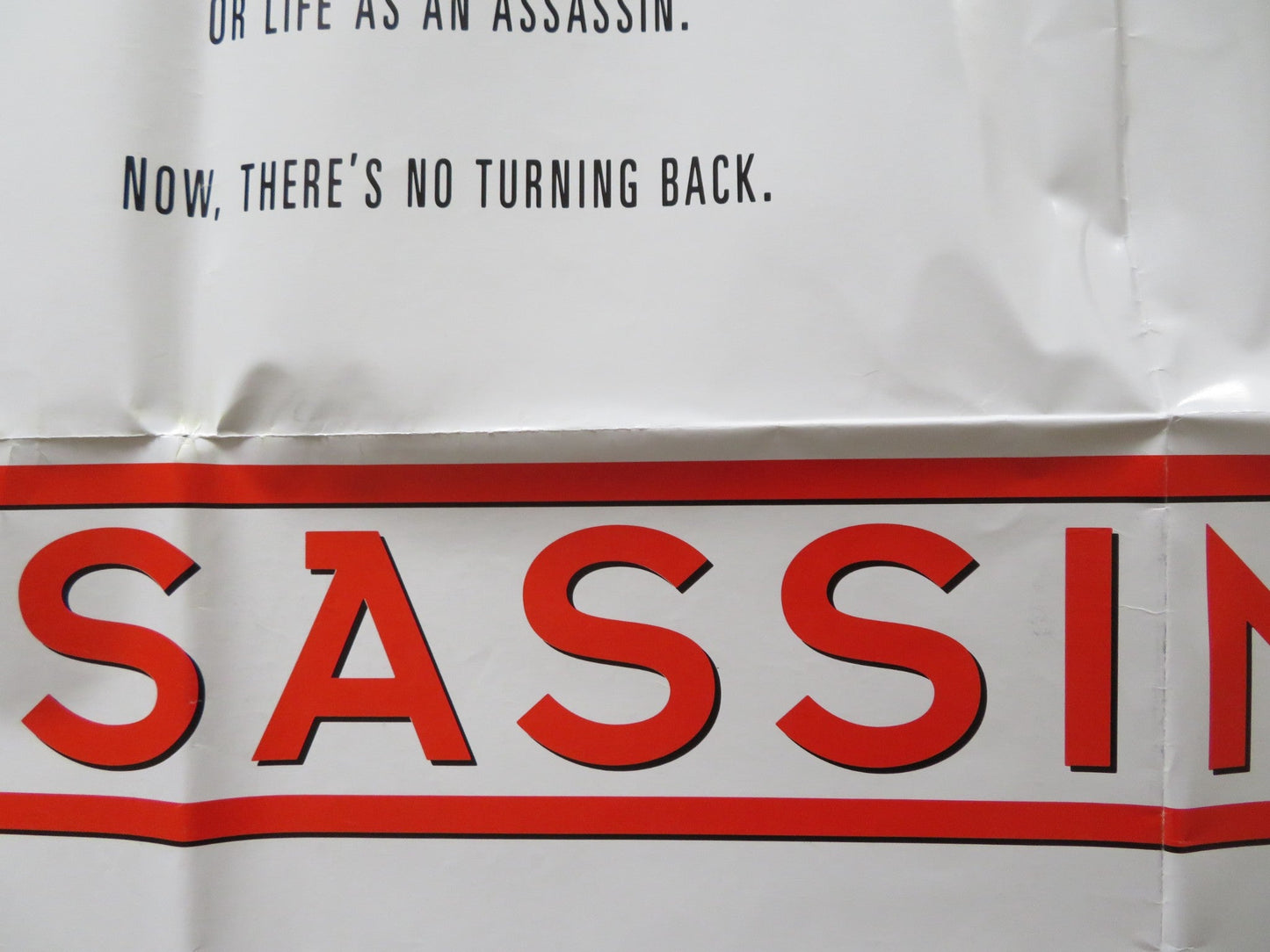 THE ASSASSIN UK QUAD POSTER FOLDED BRIDGET FONDA GABRIEL BYRNE 1993 Rendezvous Cinema Movie posters