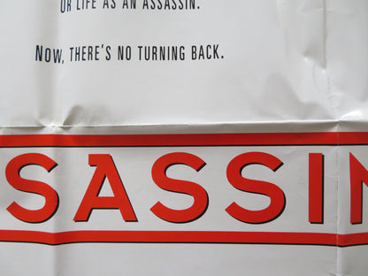 THE ASSASSIN UK QUAD POSTER FOLDED BRIDGET FONDA GABRIEL BYRNE 1993 Rendezvous Cinema Movie posters