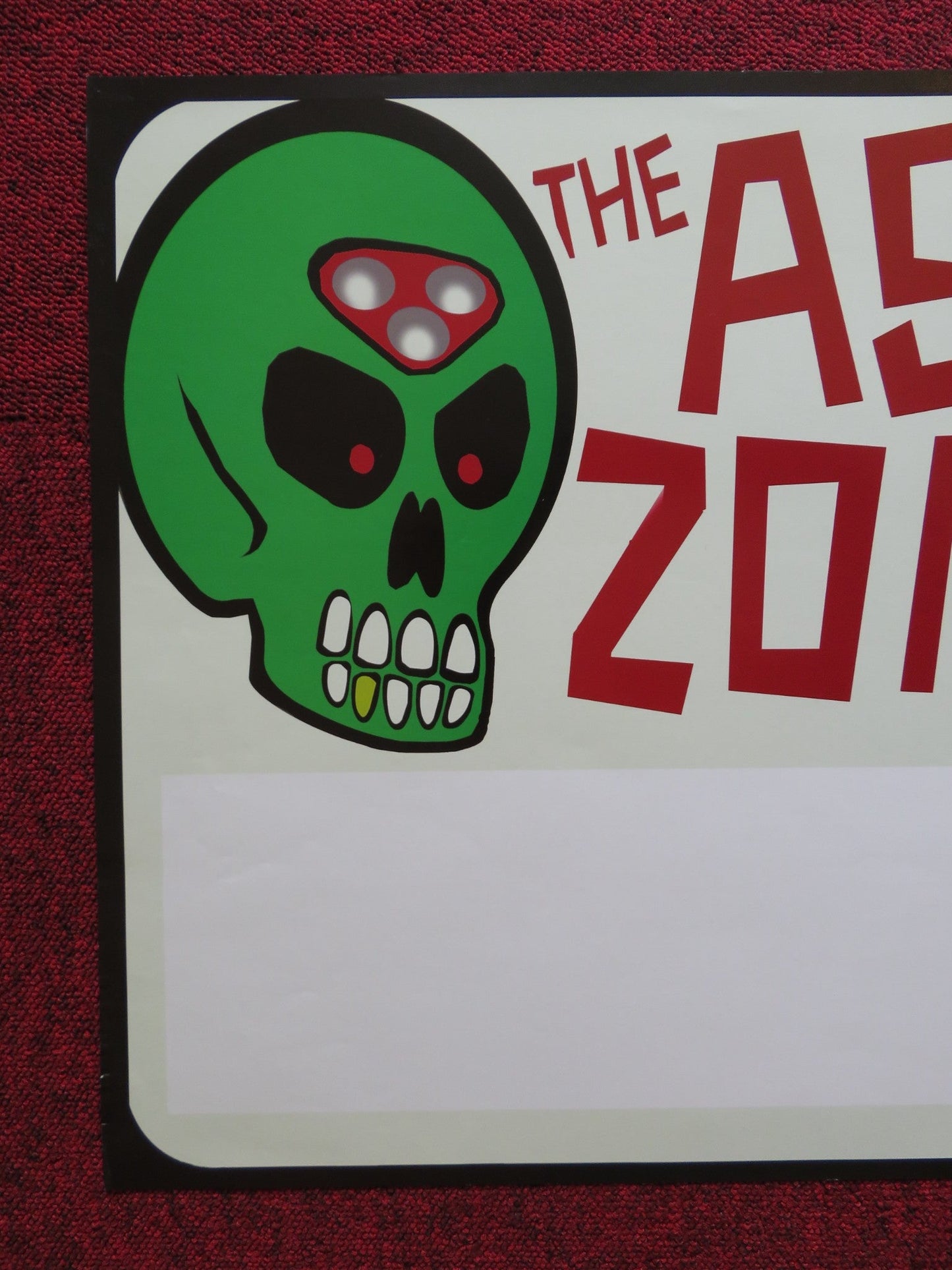 THE ASTRO ZOMBIES US MUSIC PROMO POSTER BAND POSTER 1990S Rendezvous Cinema Movie posters