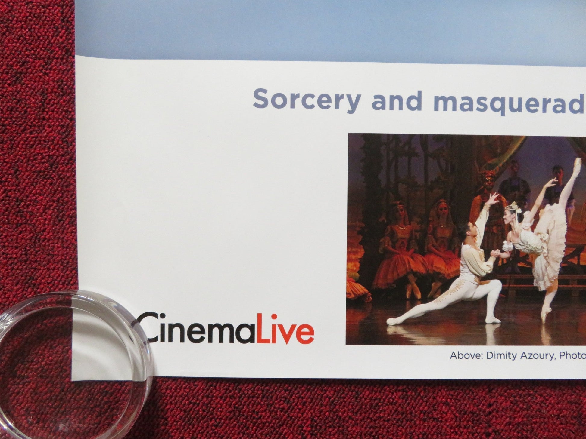 THE AUSTRALIAN BALLET: COPPELIA UK QUAD (30"x 40") ROLLED POSTER VAN PRAAG 2017 Rendezvous Cinema Movie posters