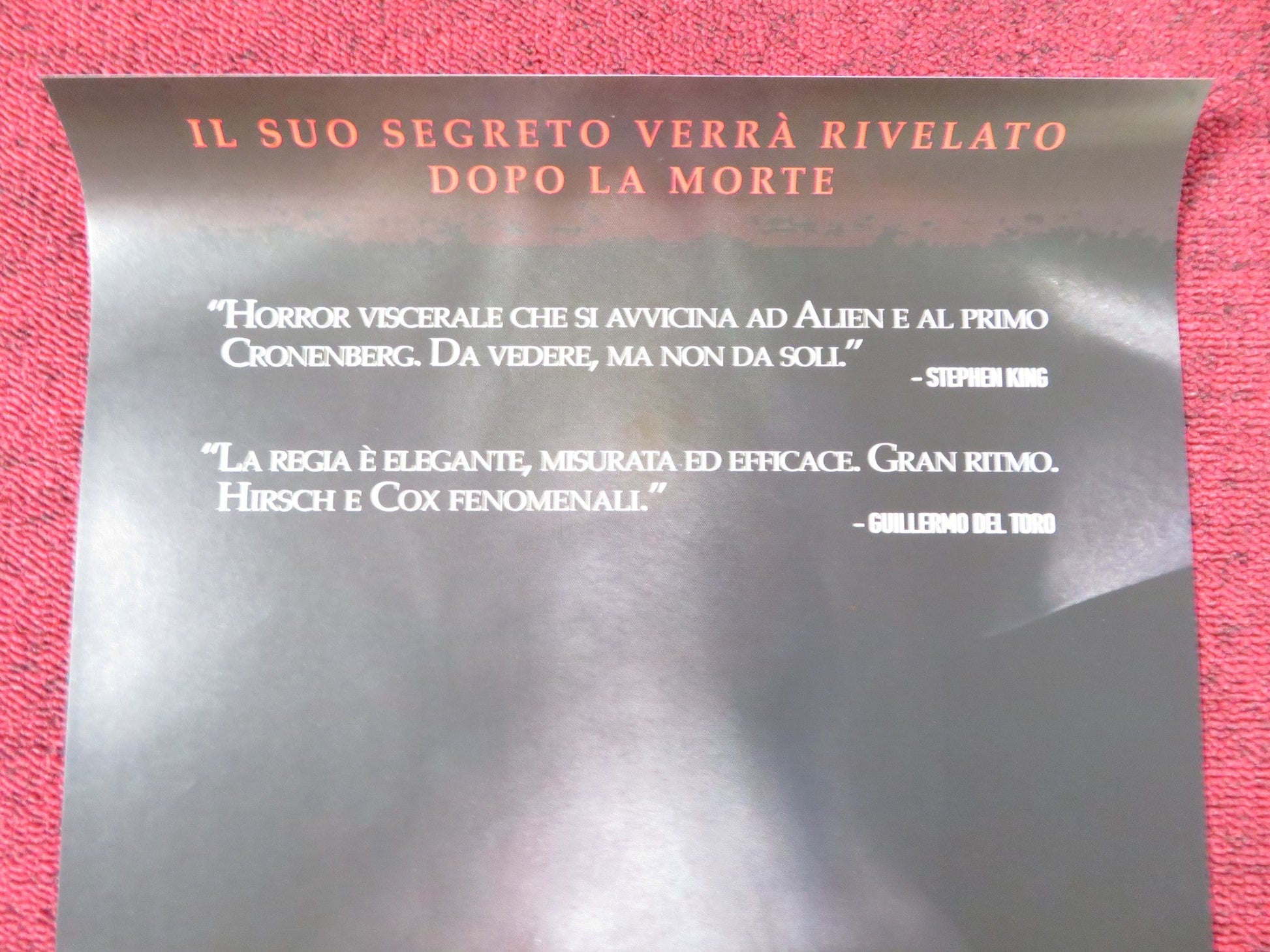 THE AUTOPSY OF JANE DOE ITALIAN LOCANDINA POSTER BRIAN COX EMILE HIRSCH 2016 Rendezvous Cinema Movie posters