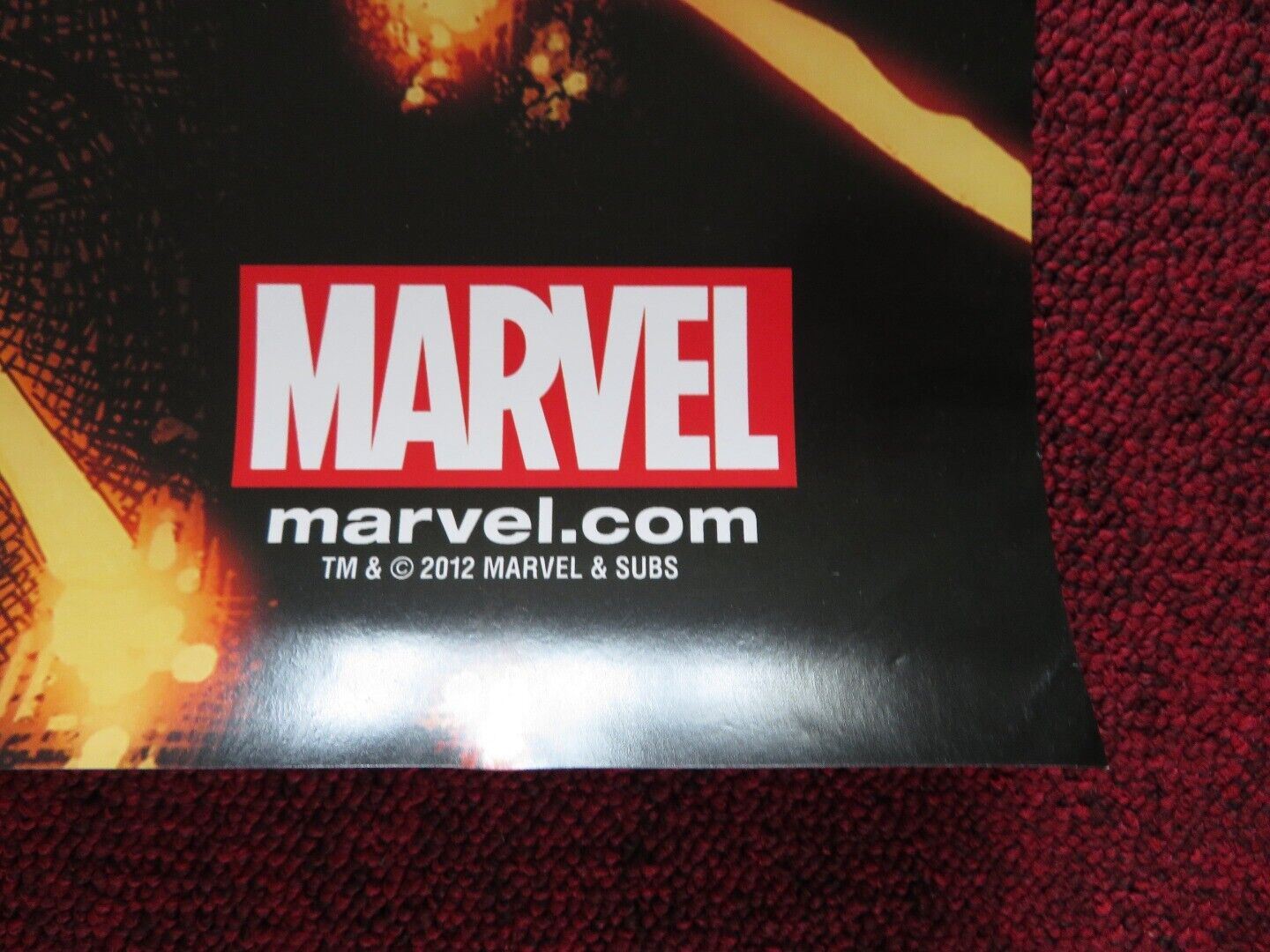 THE AVENGERS - HARLEY DAVIDSON U.S ROLLED PROMO POSTER MARVEL HARLEY DAVIDSON Rendezvous Cinema Movie posters