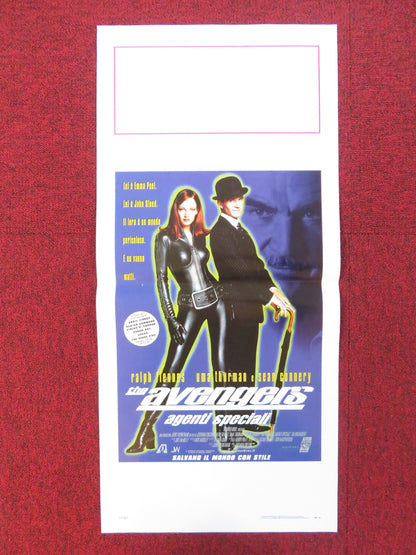 THE AVENGERS ITALIAN LOCANDINA POSTER RALPH FIENNES UMA THURMAN 1998 Rendezvous Cinema Movie posters