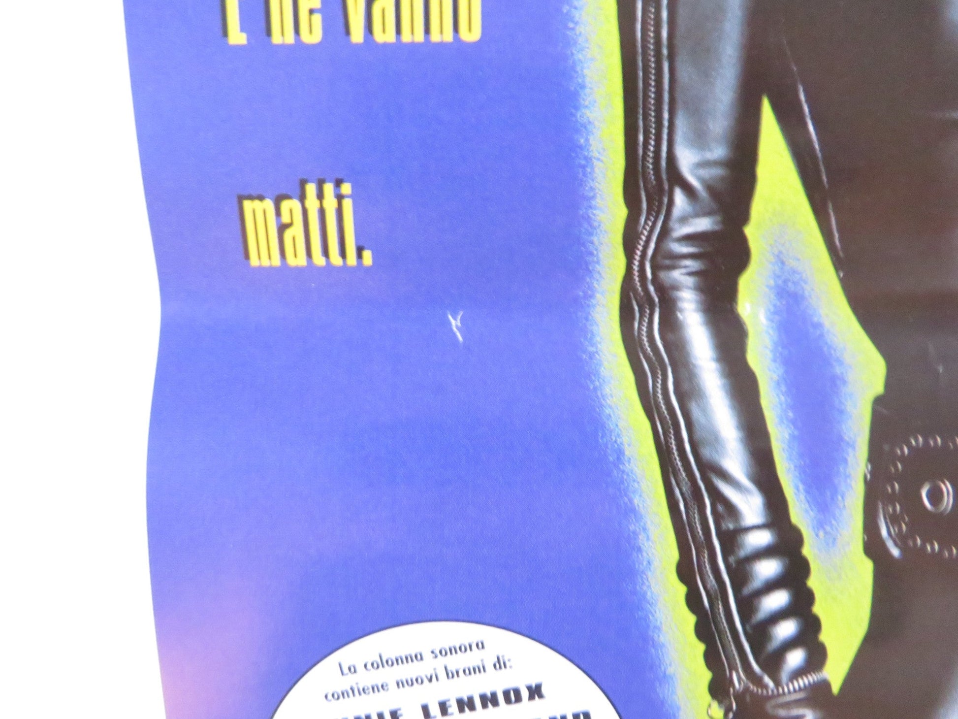 THE AVENGERS ITALIAN LOCANDINA POSTER RALPH FIENNES UMA THURMAN 1998 Rendezvous Cinema Movie posters